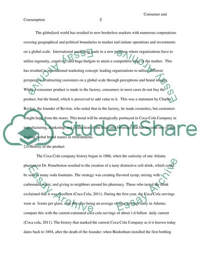 Consumer and consumption