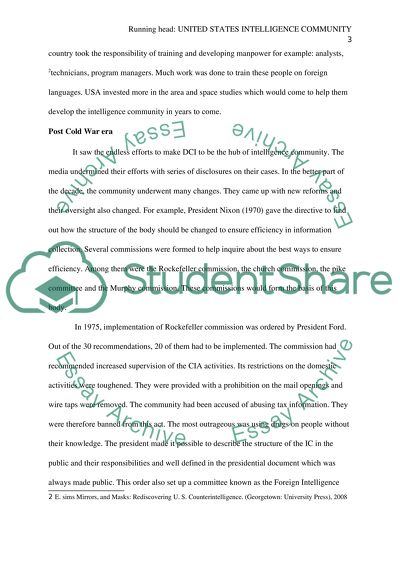 United States Intelligence Community