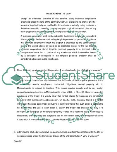 What Permanent Establishment Is