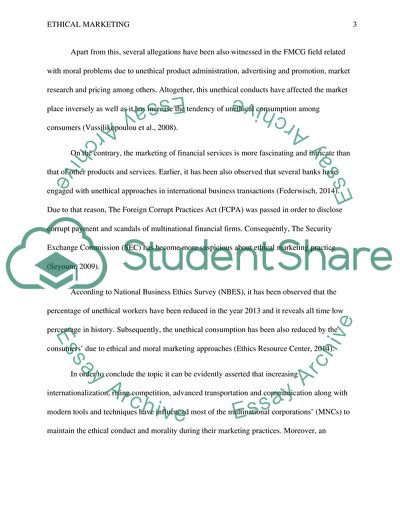 Issues related to market