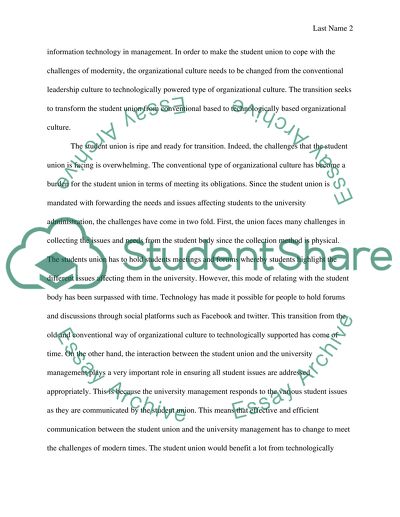 Managing Change and Transitions