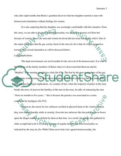 The Asian View of Homosexuality