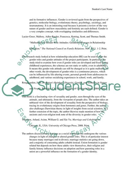 The evolving nature of masculine and feminine roles in relationships