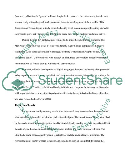 The Body in Health, Lifestyle or Sporting Magazines