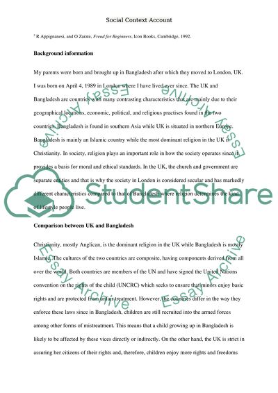 Social Context Account