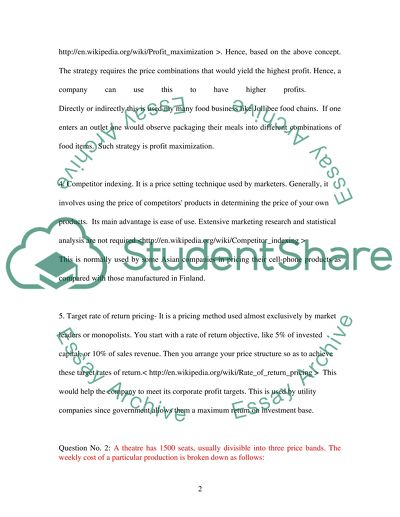 Benefits of Pricing Strategies