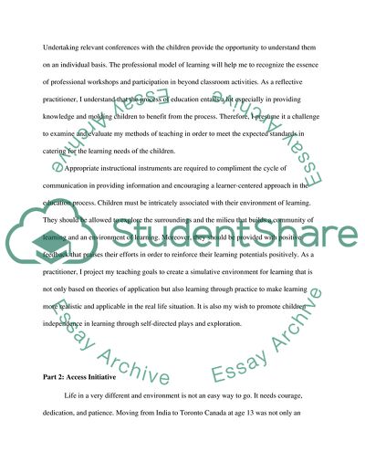 Individual View of Learning Children