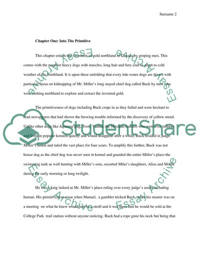 Human-Animal Relationships in The Call of the Wild by Jack London