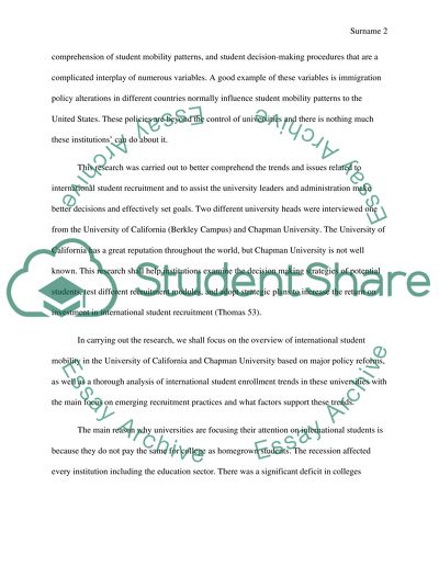 International Students in the United States