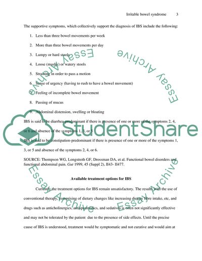 Irritable Bowel Syndrome and Peppermint Oil
