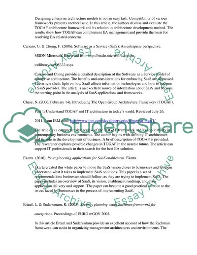 Enterprise Architecture
