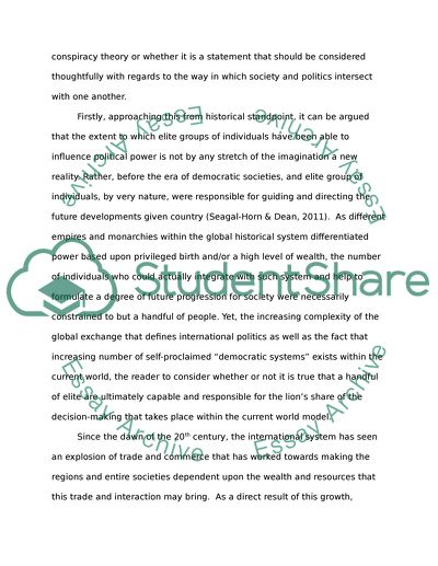 Global Corporate Elite