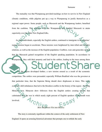 Mayflower: A Story of Courage, Community, and War by Nathaniel Philbrick