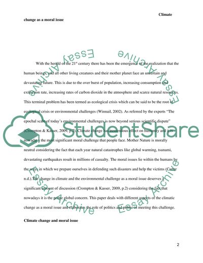 The Environmental Ethics and the Natural Surroundings