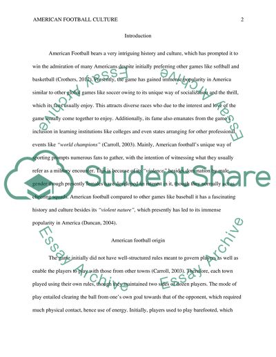 American football culture