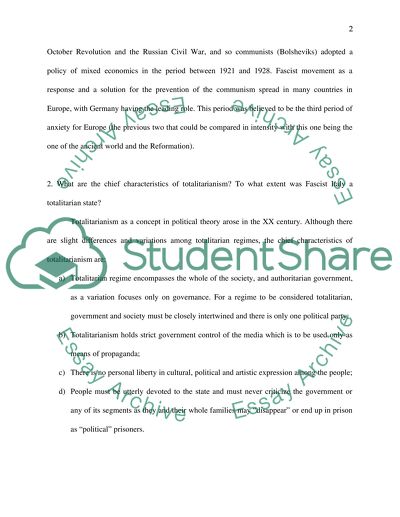Europe between Wars 1919-1939 and European Crisis