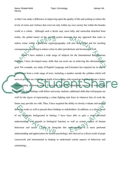 A Letter of Intent for Applying to SOAS University of London