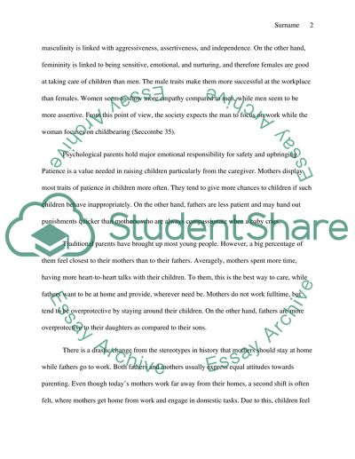 Gender and Parenting