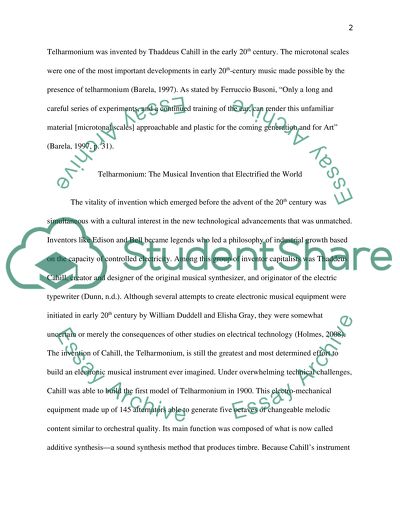 The Emergence of Electronic Music