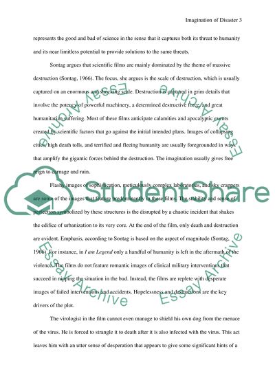 The Imagination of Disaster in Scientific