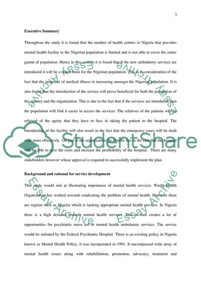 Health Centres in Nigeria