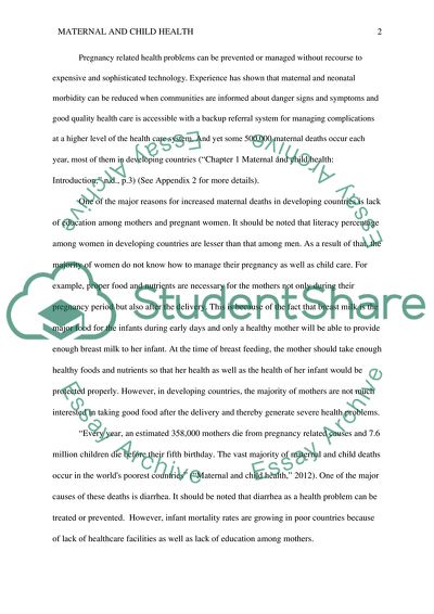 Maternal & Child Health