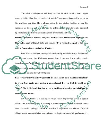 Some Issues in Film History and Criticism