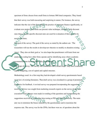 Theory and Practice of Corporate Finance