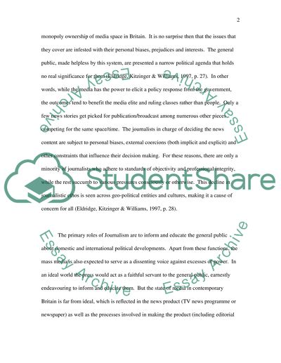 What Is the Role of Mass Media in Liberal Democracies