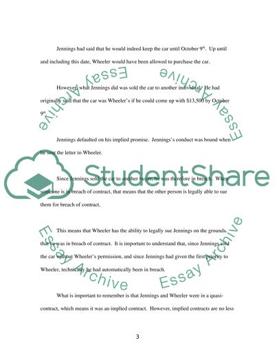Business Law - Jennings and Wheeler