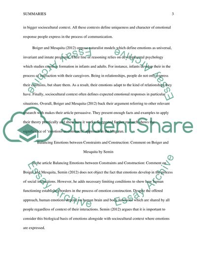 Culture and the Categorization of Emotions by Russell