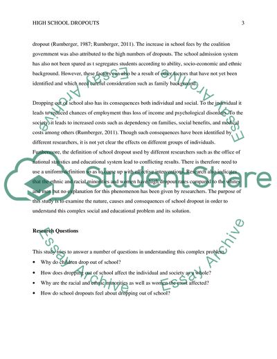 school dropouts essay introduction