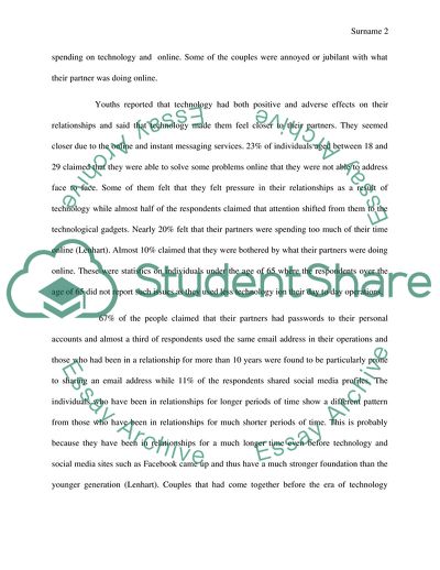 Communication in Relationships