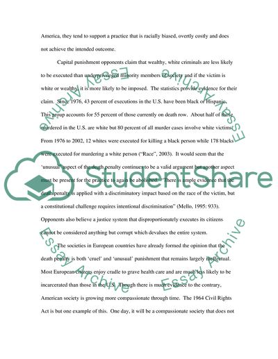 Should the US Continue Capital Punishment