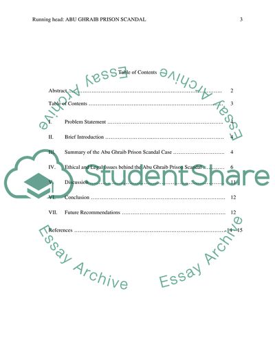 Ethics - Abu Ghraib