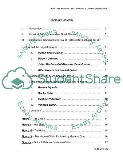 How does historical costume relate to contemporary fashion