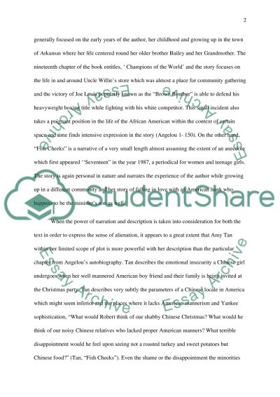 Fish cheeks essay