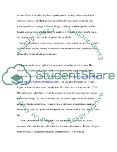 Deaf culture and disability