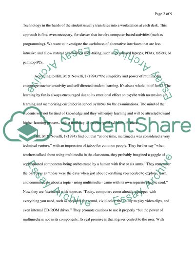 Teaching Multimedia in School Curriculum