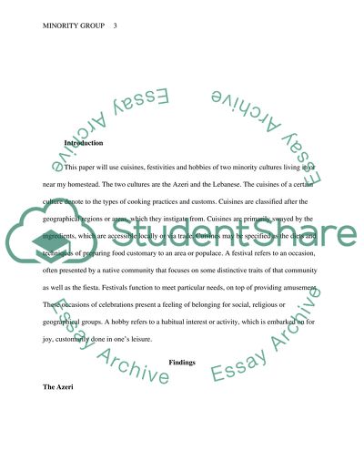 Azeri and the Lebanese Diversity