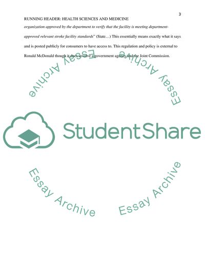 Not For Profit Health Organization: the Ronald McDonald House