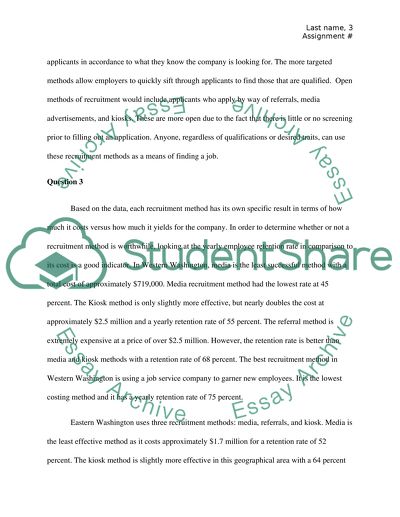 Tanglewood Case 3: Recruiting (human Resource Class)