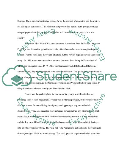 Review of In The Aftermath of Genocide - Armenians and Jews in Twentieth-Century France