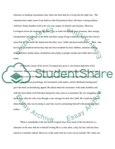 Dennis Covingtons Salvation on Sand Mountain