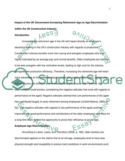 The UK Government is Increasing the Retirement Age