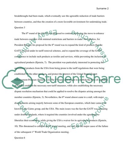 International Trade Theory & Policy