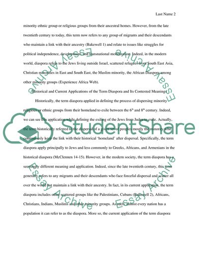 Etymology and Historical Roots of the Term Diaspora