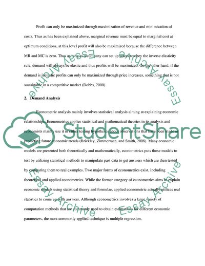 Managerial Economics and Organisational Architecture