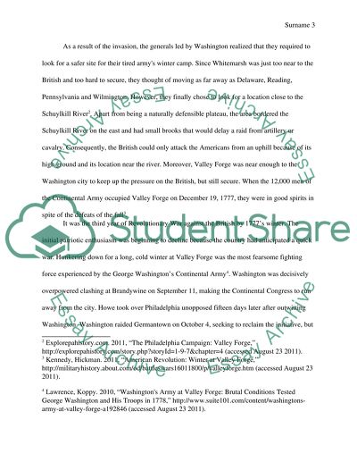 Overcoming Challenges: The Continental Army at Valley Forge, 1777-1778