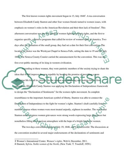 Women Rights Research Paper